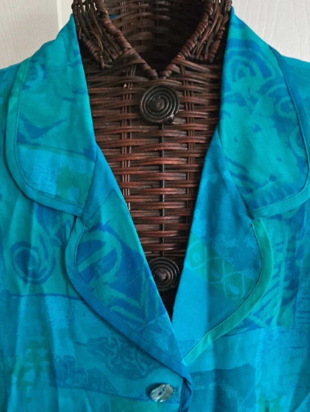 Carole Little vibrant teal